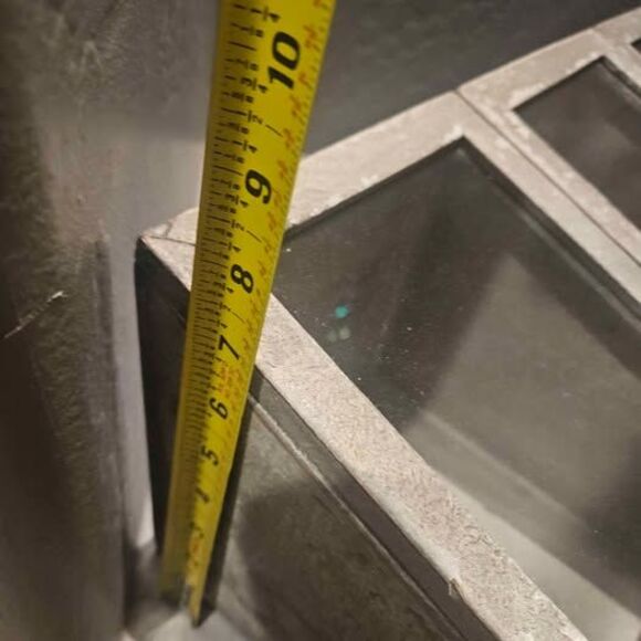 Wood Cubby Organizer Indoor Faux Greenhouse 20.5" x 9" x 7" - Picture 6 of 7